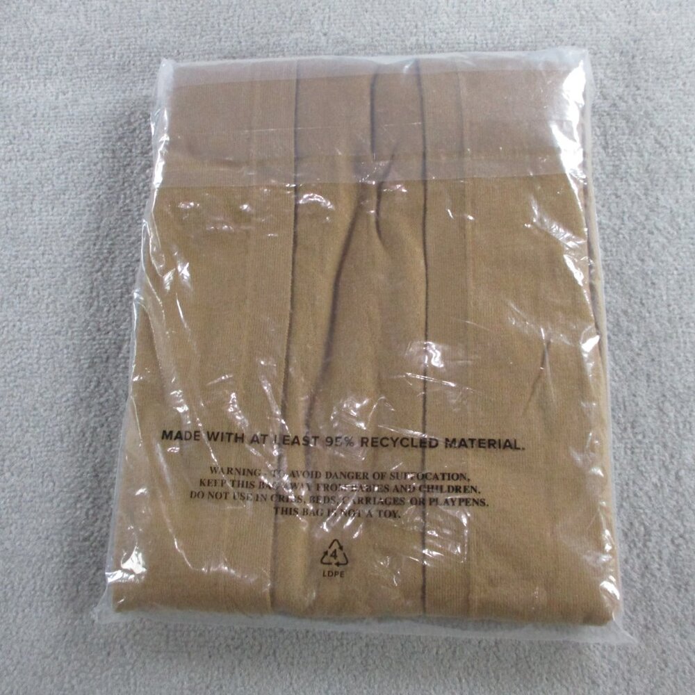 J Jill Luxe Rib Trimmed Knit Ruana Vicuna Tan Womens Small Long Cardigan NWT - Picture 3 of 5